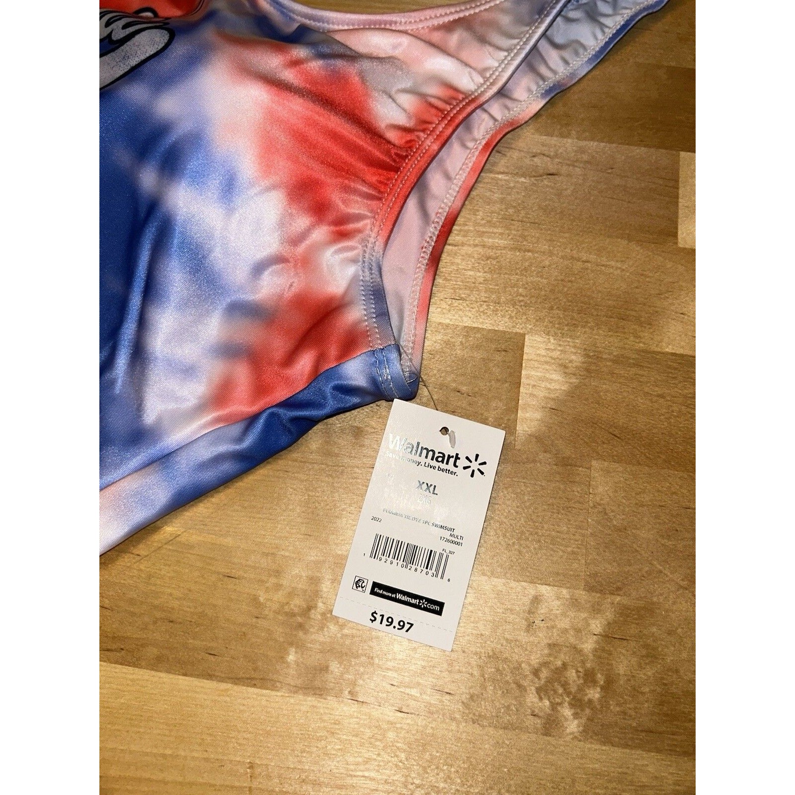 Florida Bathing Suit Red White And Blue Size Xxl — image 3 of 5